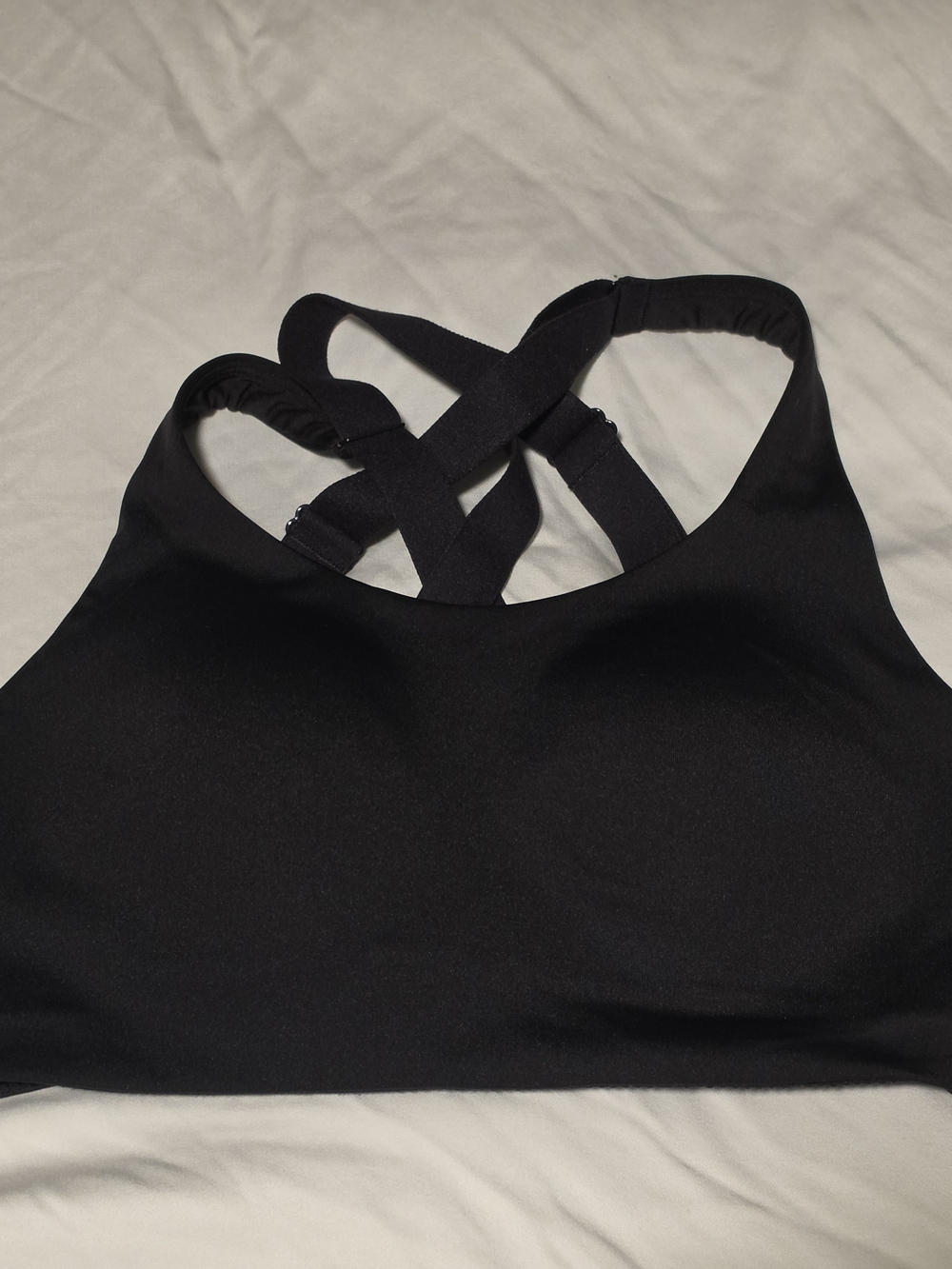 lululemon athletica Black Cross-Back Sports Bra